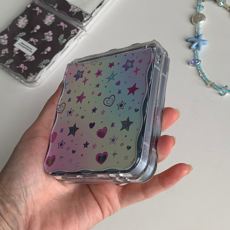 Holographic Pastel Stars Samsung Phone Case