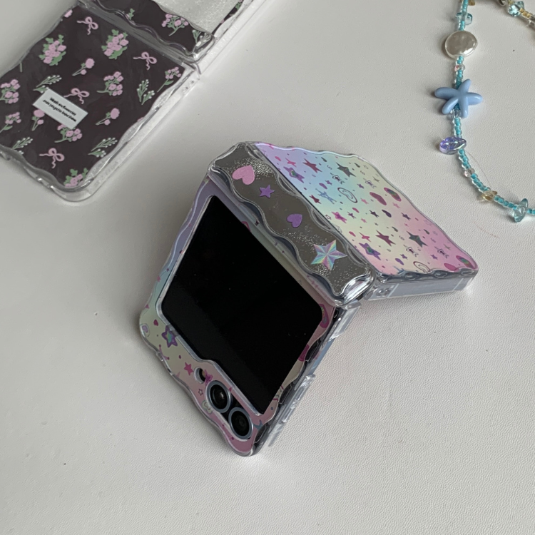 Holographic Pastel Stars Samsung Phone Case