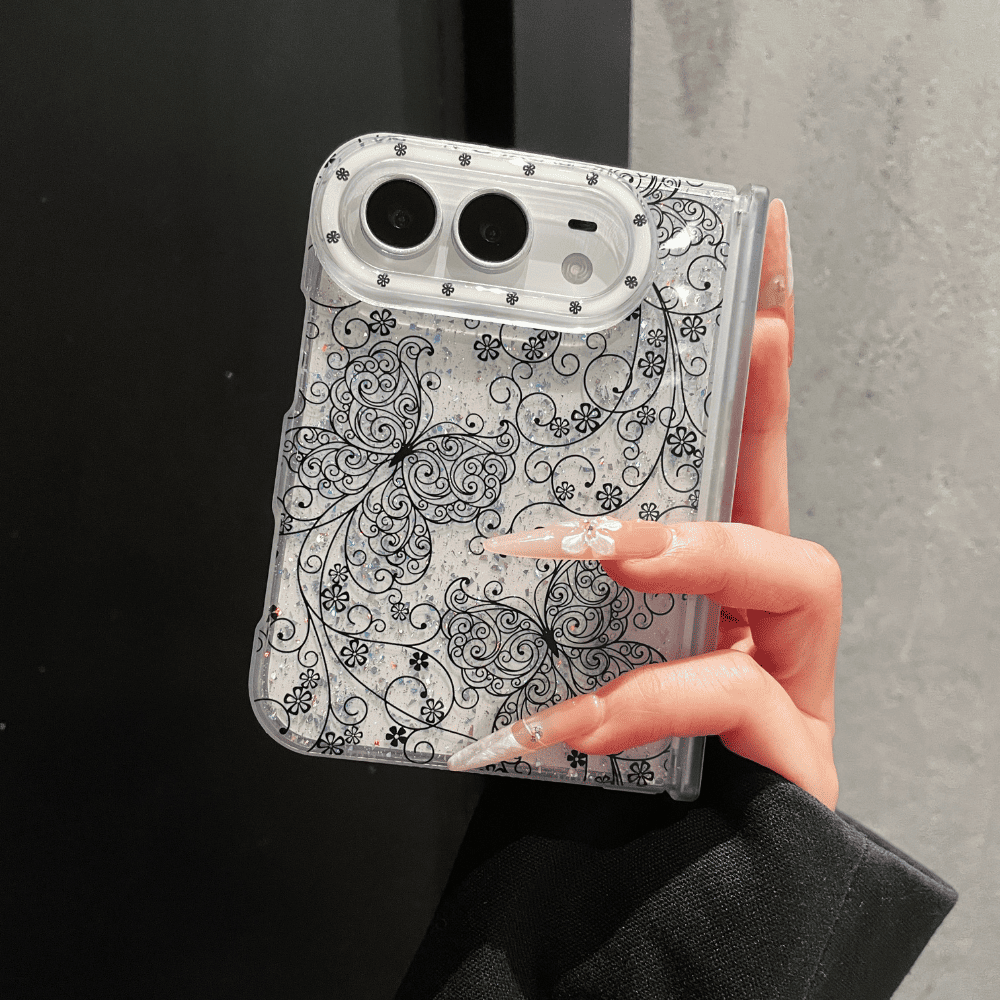 Shimmer Line Butterfly iPhone Duo Case-CC025
