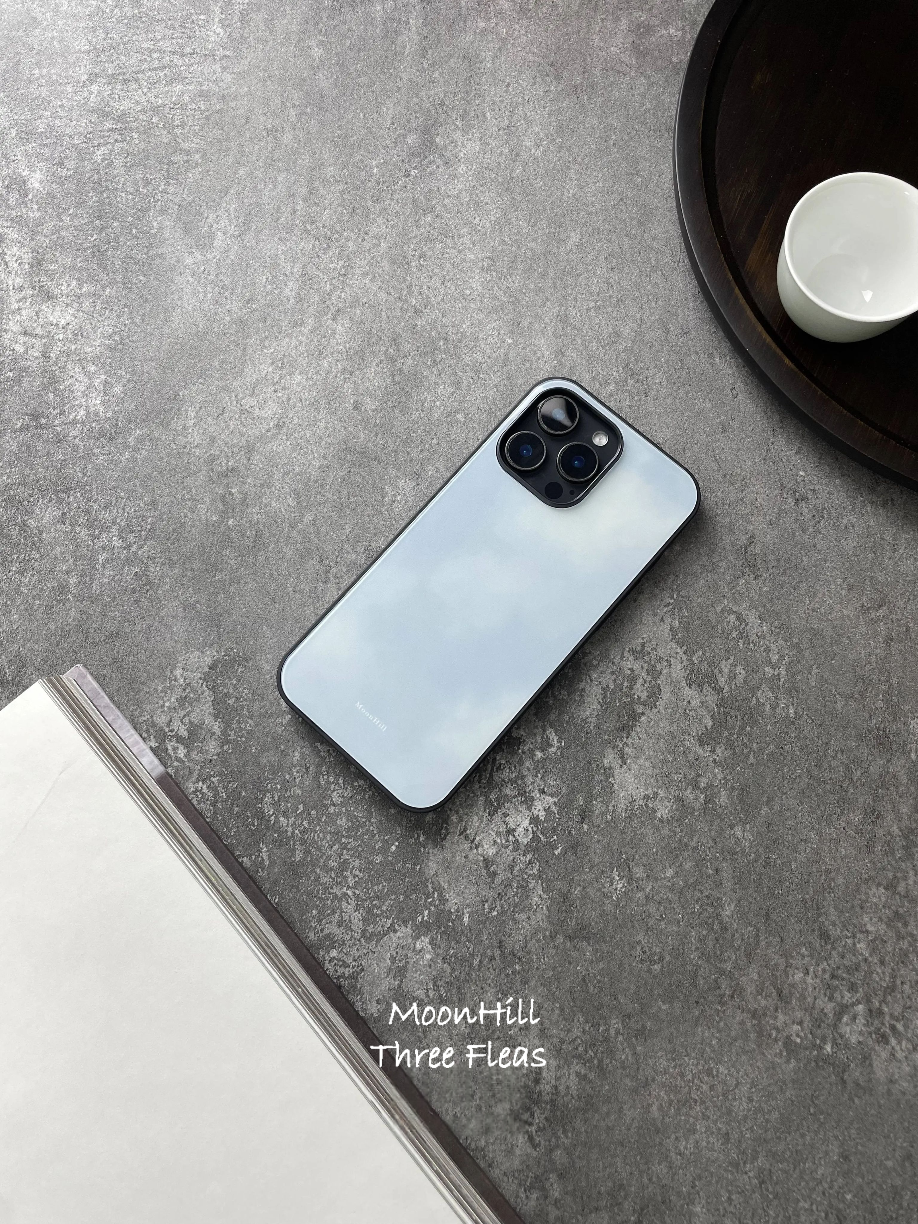 "First Light" Oriental Aesthetic Tempered Glass Phone Case-MH