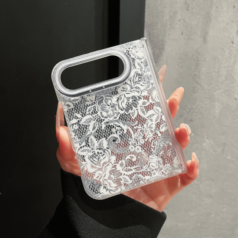 French Floral Lace iPhone Duo Case-CC024
