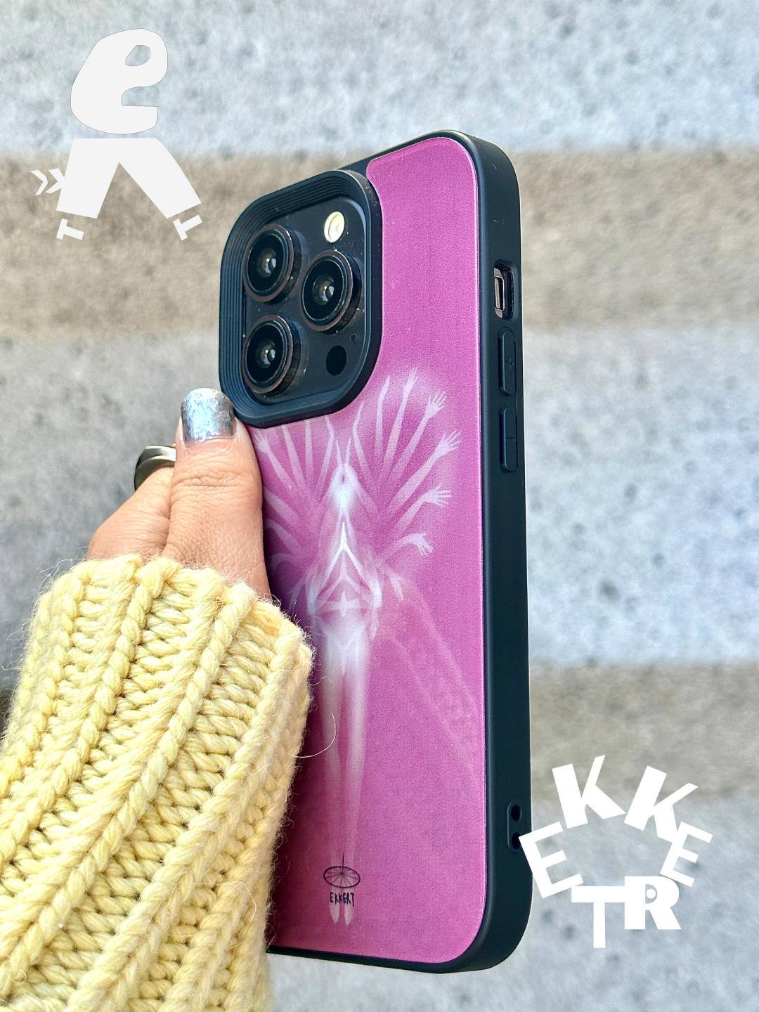 Angel's Heart Printed Phone Case