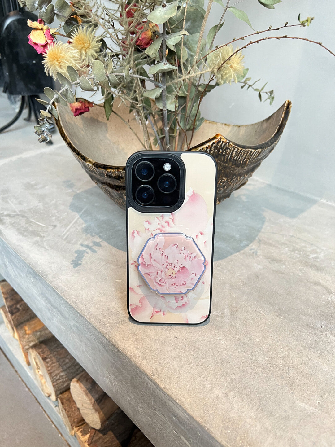 Blooming Pink Lotus Phone Case | iPhone Case | Three Fleas