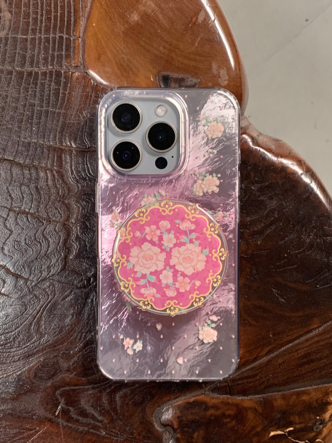 Blossom Grace Pink Floral Phone Case | iPhone Case | Three Fleas