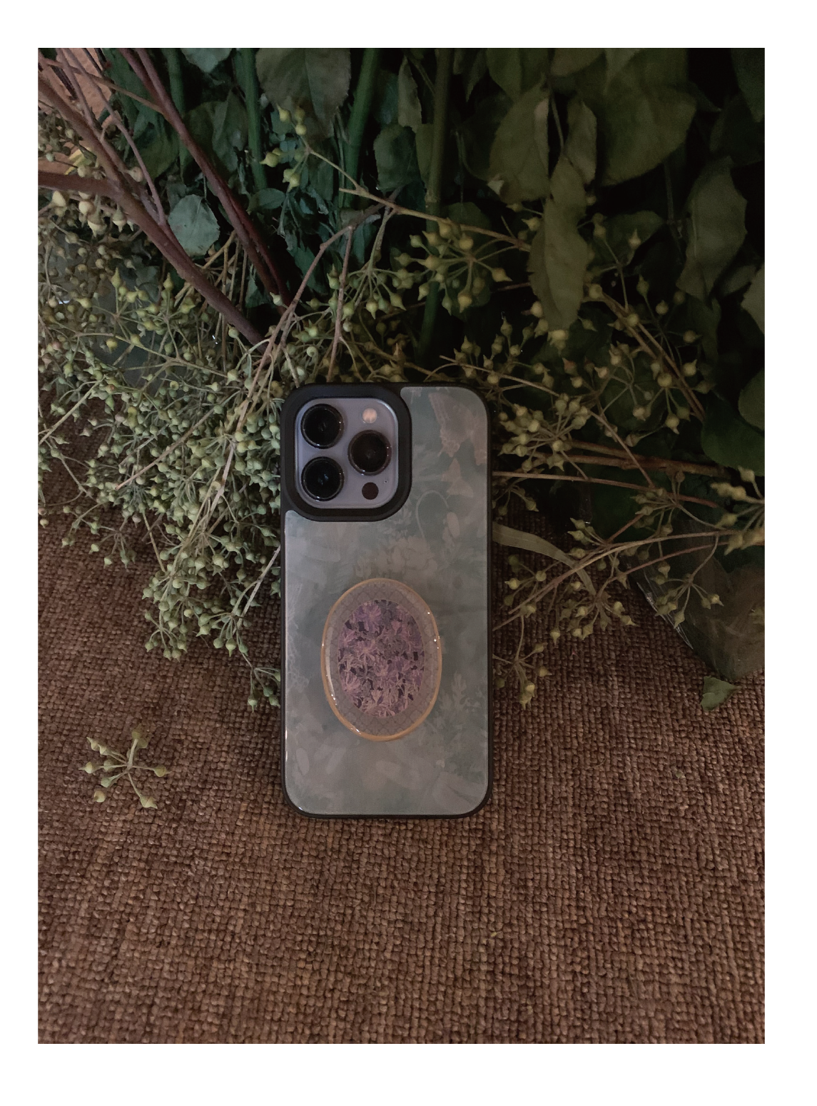 Butterfly Emerald Matte or Glass Case | iPhone Case | Three Fleas