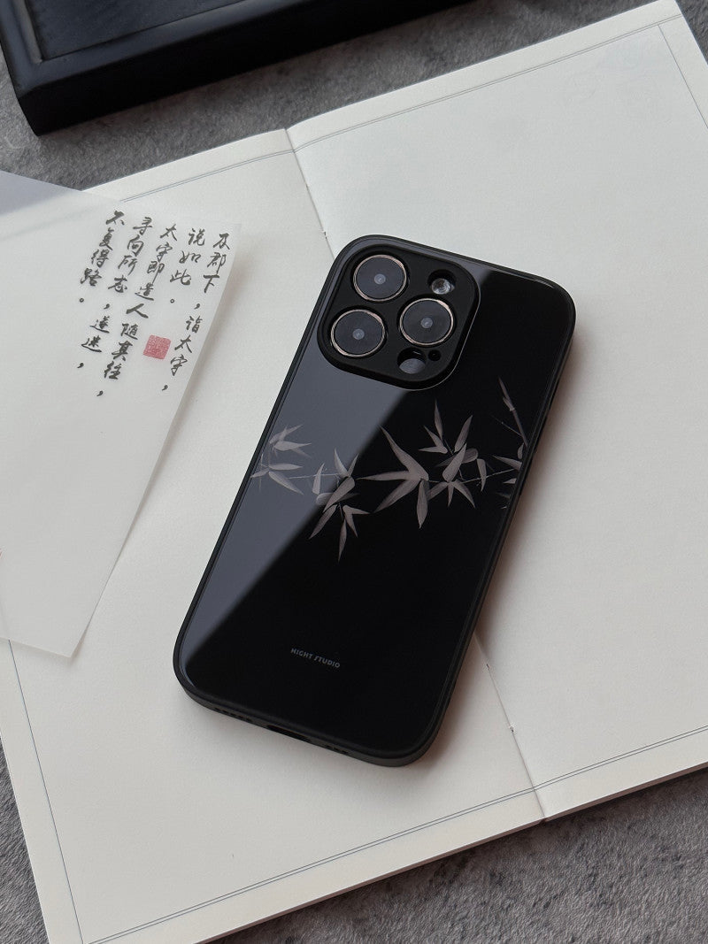 「Chinoiserie」Bamboo Printed Phone Case | iPhone Case | Three Fleas