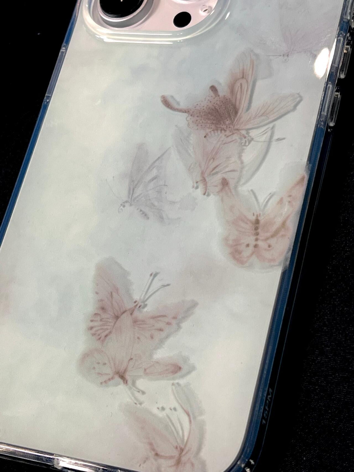 「Chinoiserie」Blue Butterfly Phone Case | iPhone Case | Three Fleas