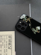 「Chinoiserie」Flowers and Birds Printed Phone Case | iPhone Case | Three Fleas