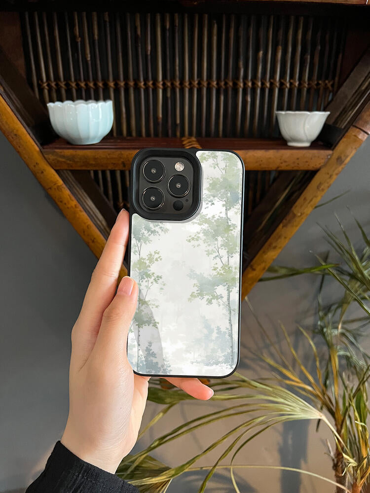 「Chinoiserie」Forest Printed Phone Case | iPhone Case | Three Fleas