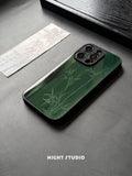 「Chinoiserie」Green Bamboo Printed Phone Case | iPhone Case | Three Fleas