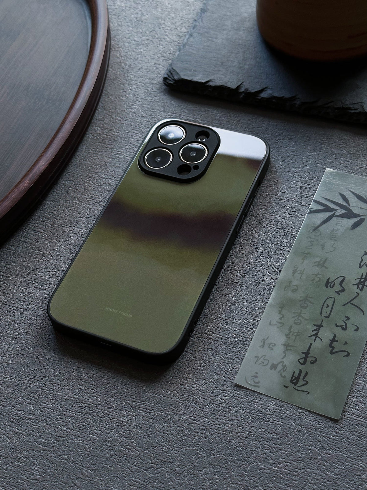 「Chinoiserie」Green Mountain Mist Phone Case-NS