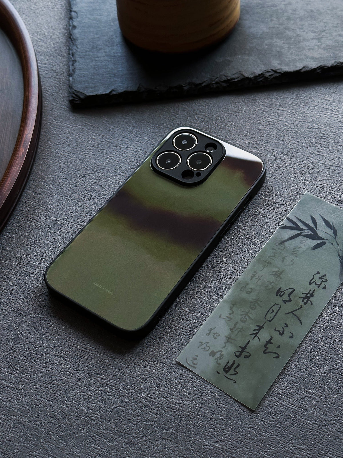 「Chinoiserie」Green Mountain Mist Phone Case-NS