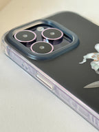 「Chinoiserie」Moonlight Flower Printed Phone Case | iPhone Case | Three Fleas
