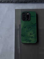 「Chinoiserie」Mountain Village Phone Case | iPhone Case | Three Fleas