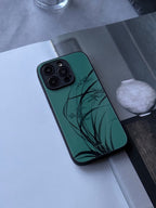 「Chinoiserie」Orchid Grass Chinese Traditional Painting Phone Case | iPhone Case | Three Fleas