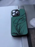 「Chinoiserie」Orchid Grass Chinese Traditional Painting Phone Case | iPhone Case | Three Fleas
