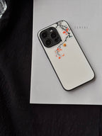 「Chinoiserie」Persimmon Printed Phone Case | iPhone Case | Three Fleas
