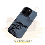 「Chinoiserie」Pine Chinese Brush Painting Phone Case | iPhone Case | Three Fleas