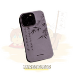 「Chinoiserie」Purple Bamboo Phone Case-NS