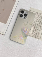 「Chinoiserie」Summer Lotus Printed Phone Case | iPhone Case | Three Fleas
