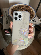 「Chinoiserie」Summer Lotus Printed Phone Case | iPhone Case | Three Fleas