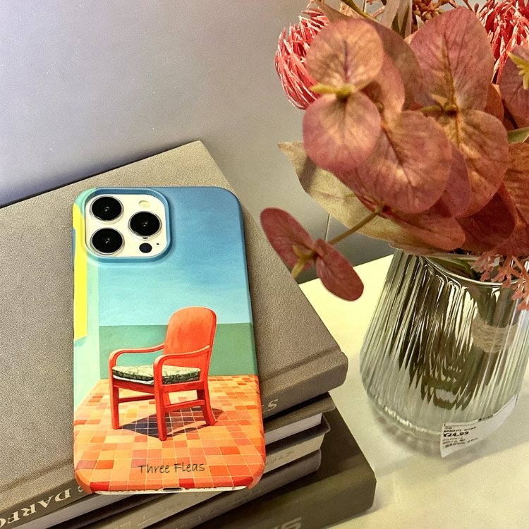 Artistic David's Chair Phone Case Double-layer Film Print