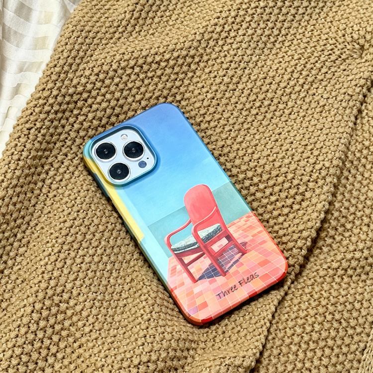 Artistic David's Chair Phone Case Double-layer Film Print