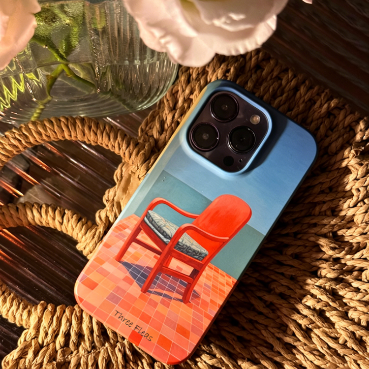 Artistic David's Chair Phone Case Double-layer Film Print