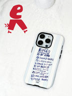 Don't be anxious Double Layer Phone Case | iPhone Case | Three Fleas