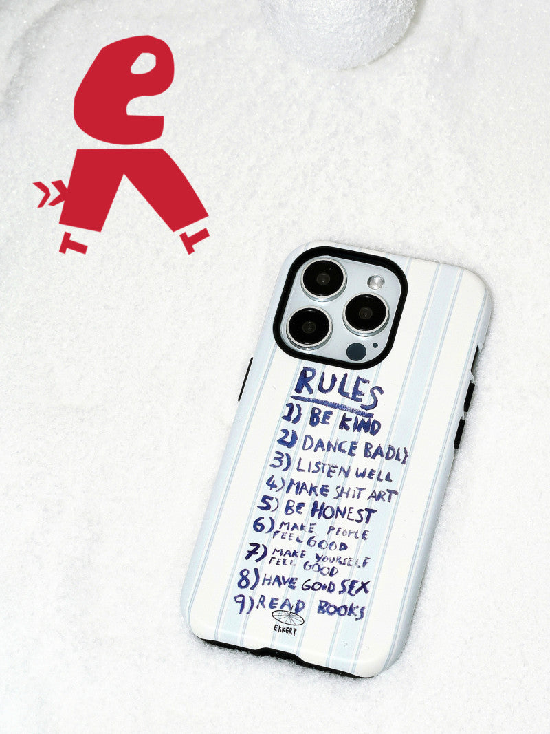 Don't be anxious Double Layer Phone Case | iPhone Case | Three Fleas