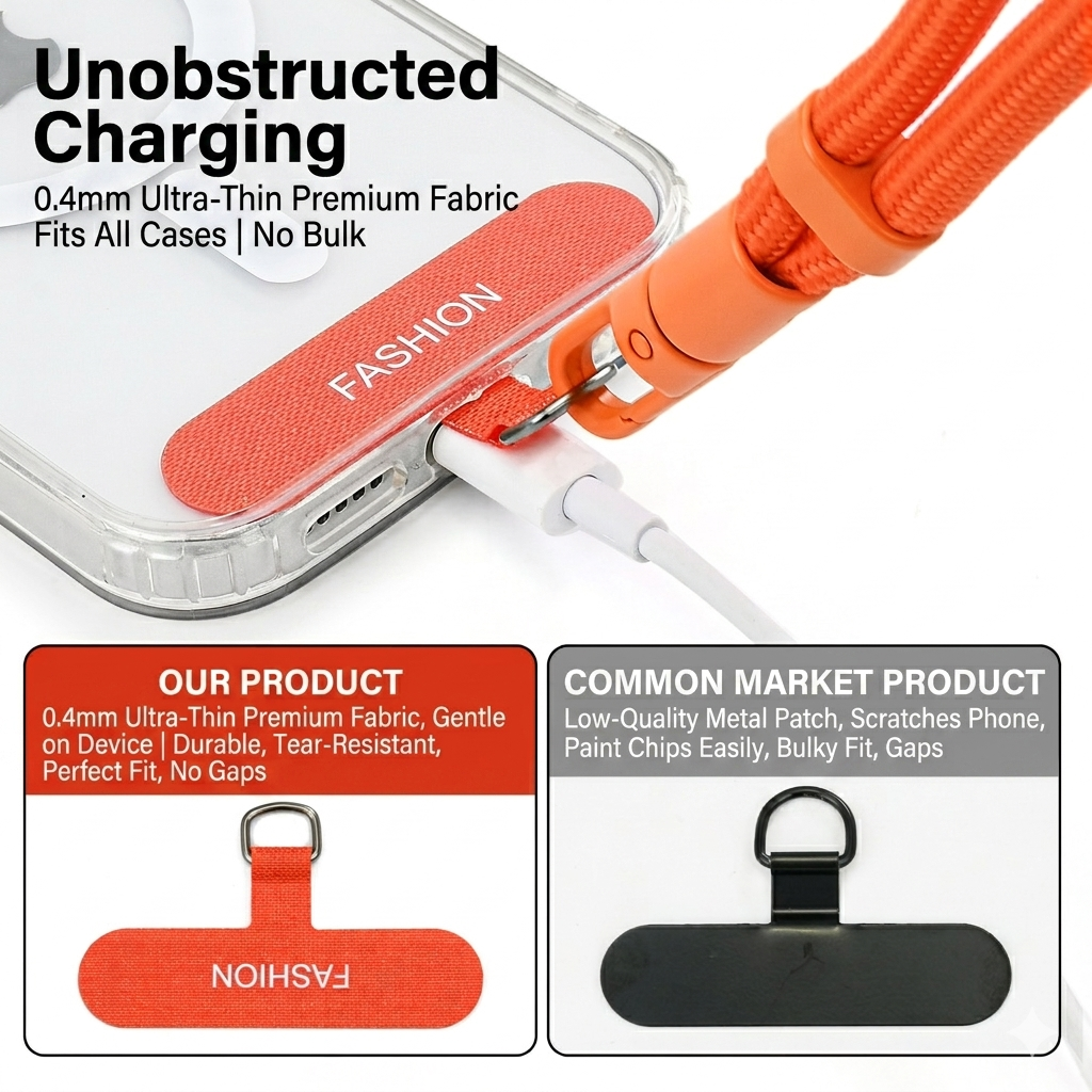 Adjustable Precision-Woven Phone Strap Wrist 2 Pack