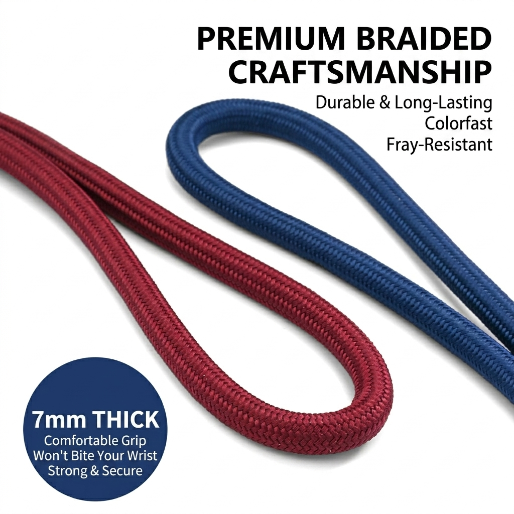 Adjustable Precision-Woven Phone Strap Wrist 2 Pack