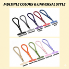 Adjustable Precision-Woven Phone Strap Wrist 2 Pack