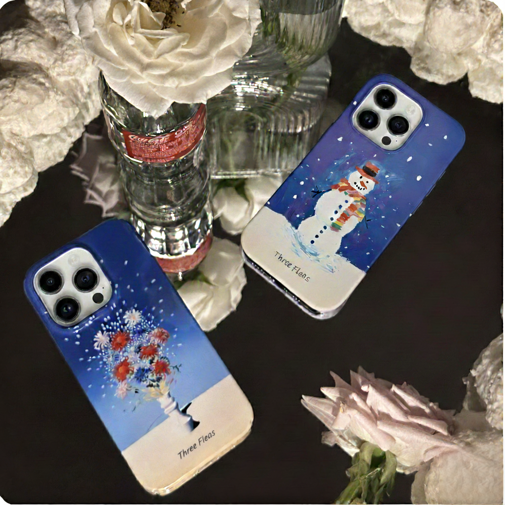 Vibrant Floral Bouquet Phone Case Double-layer Film Print