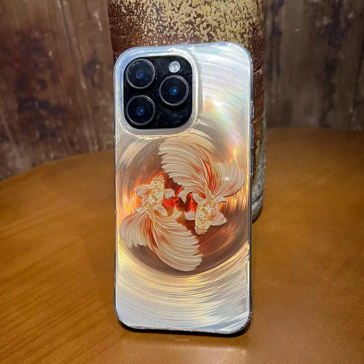 Golden Carp Heritage IMD Dual-Layer Case | iPhone Case | Three Fleas