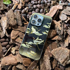 Golden Crane IMD Dual-Layer Case | iPhone Case | Three Fleas