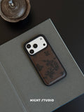 Hibiscus Flower Leather Phone Case-NS042PU