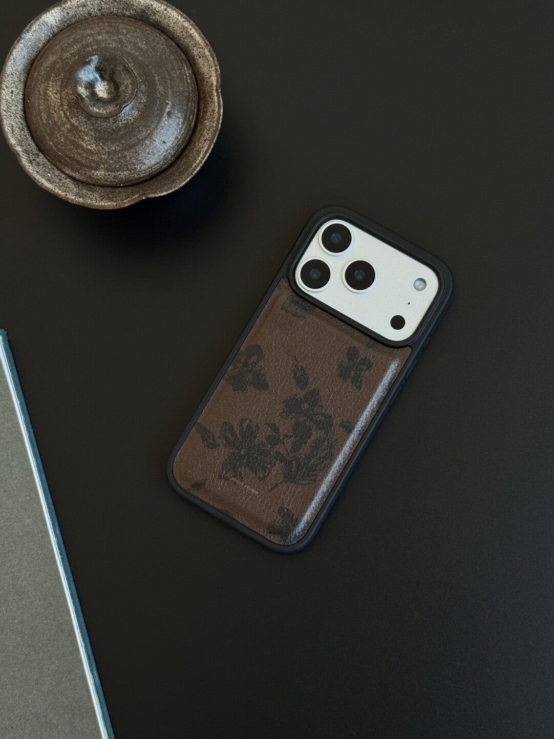 Hibiscus Flower Leather Phone Case-NS042PU