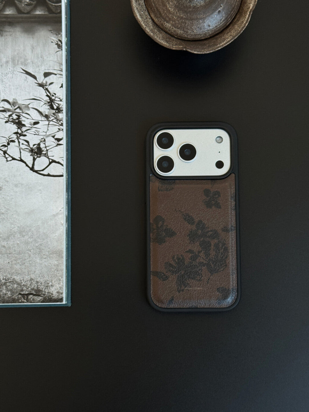 Hibiscus Flower Leather Phone Case-NS042PU
