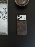 Hibiscus Flower Leather Phone Case-NS042PU
