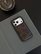 Hibiscus Flower Leather Phone Case-NS042PU