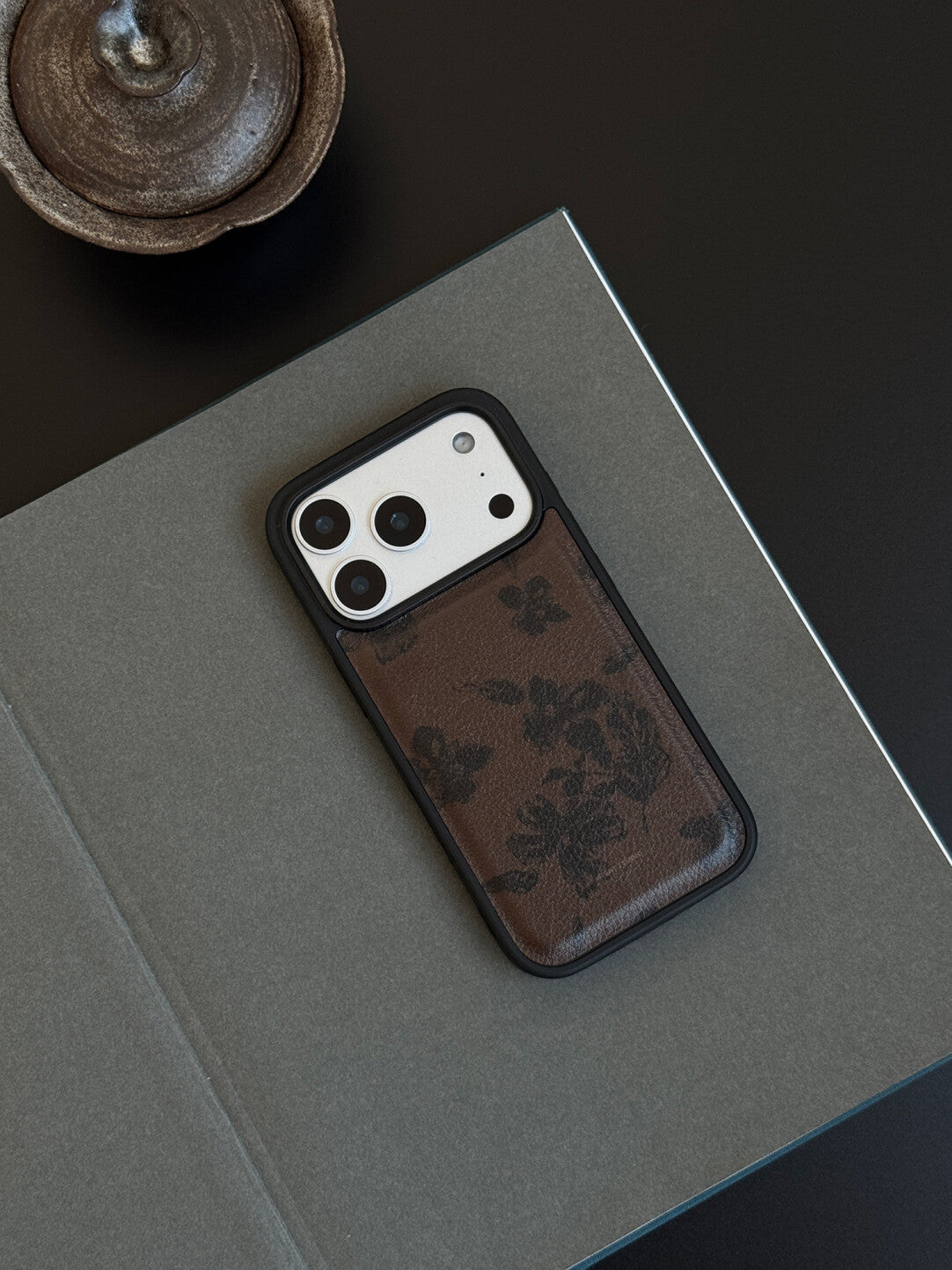 Hibiscus Flower Leather Phone Case-NS042PU