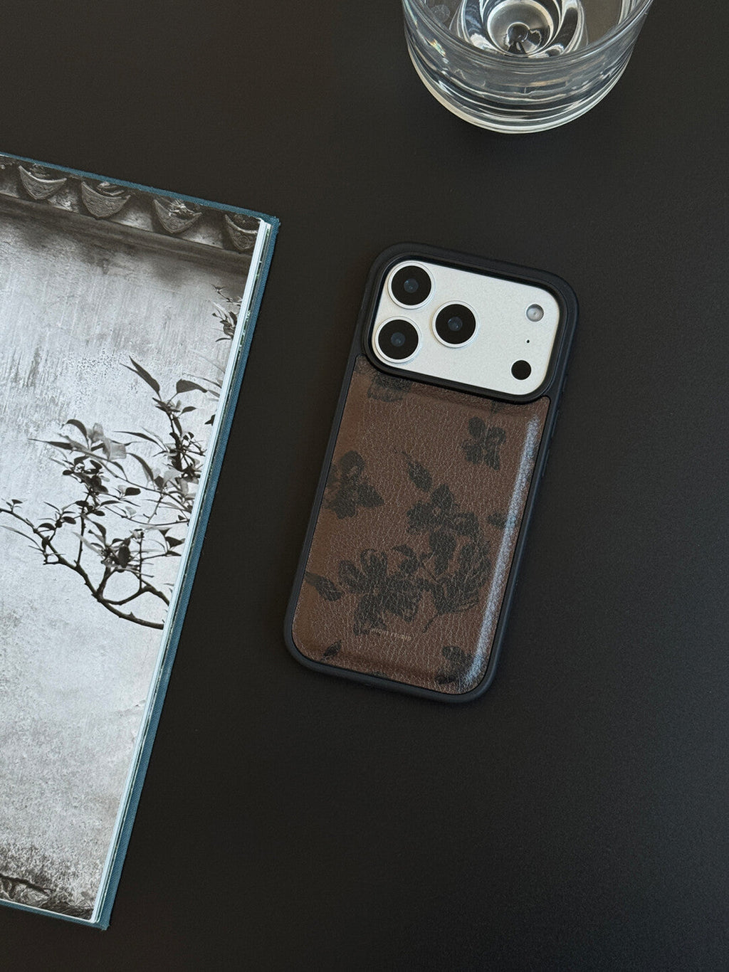 Hibiscus Flower Leather Phone Case-NS042PU