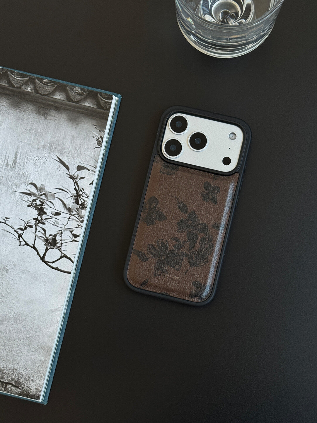 Hibiscus Flower Leather Phone Case-NS042PU