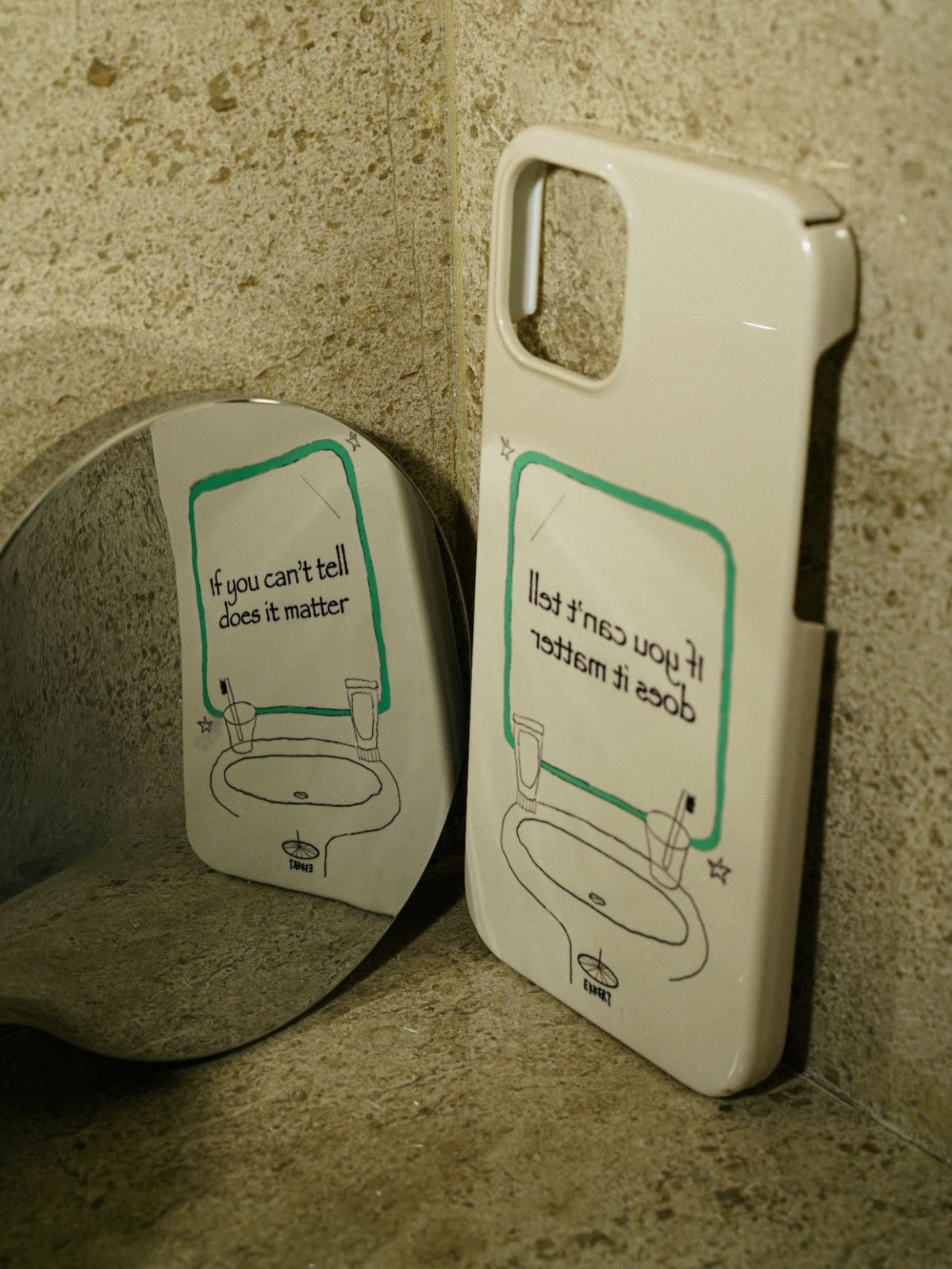🪞 If you can't tell, does it matterphone accessories - Three Fleas