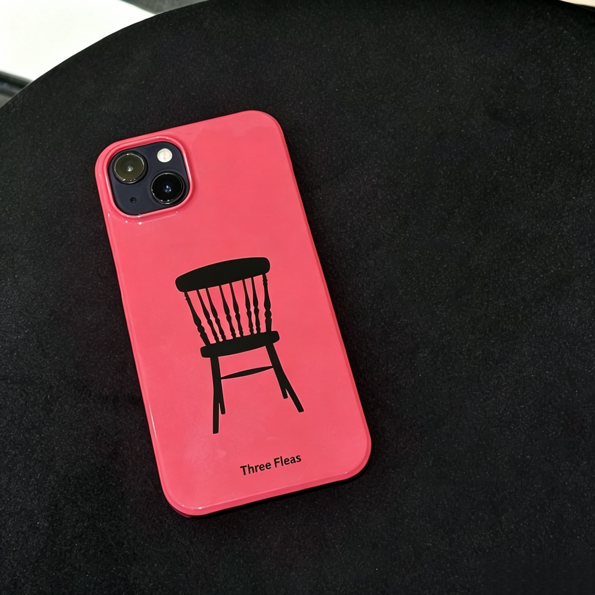 Minimalist Windsor Chair Phone Case Double-layer Film Print