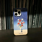 Vibrant Floral Bouquet Phone Case Double-layer Film Print