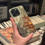 Midnight Bloom: Snake & Peony Neo-Chinese IMD Case | iPhone Case | Three Fleas