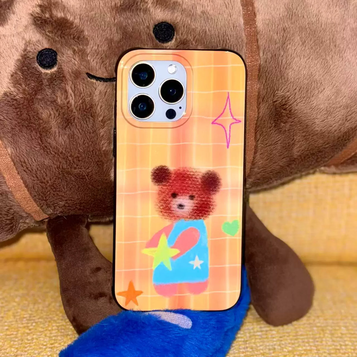 Fairytale Fuzzy Bear Phone Case with MagSafe-SATP