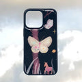Fairytale Ethereal Night Butterfly Epoxy Resin Phone Case-SATP